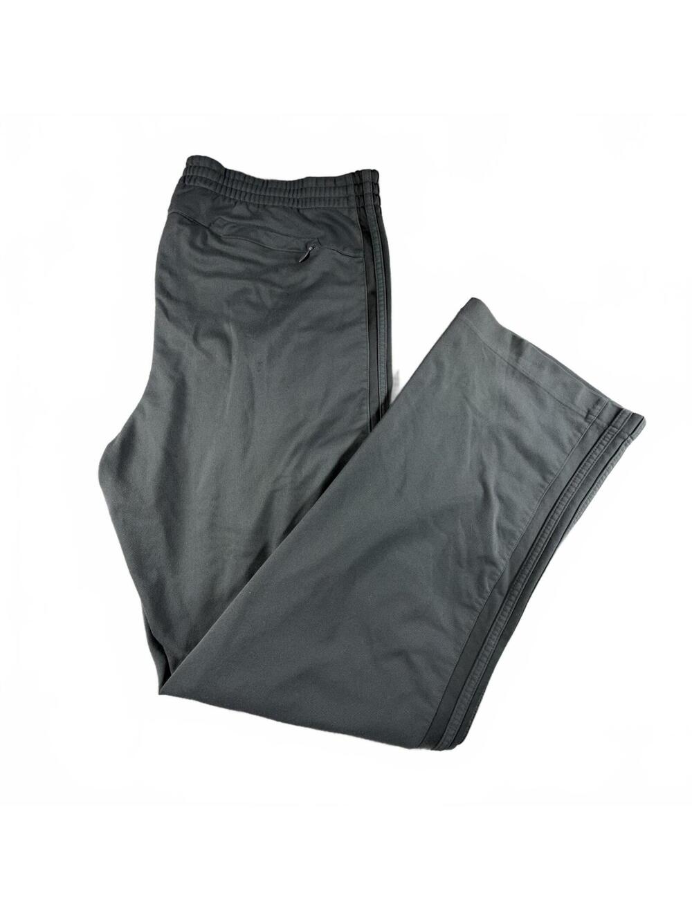 Adidas Pants Men's XL Black Grey 2015 Zipper Pocket